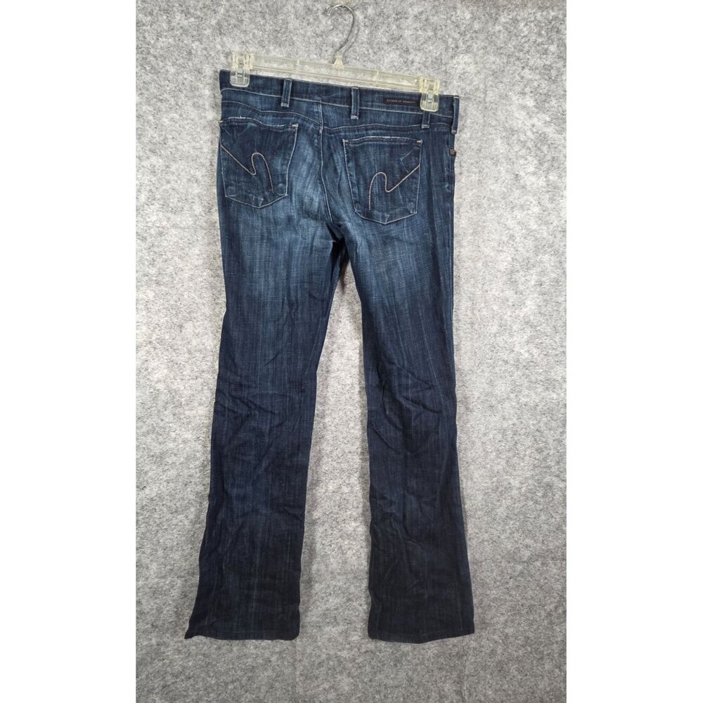Citizens Of Humanity Women's Kelly Stretch Low Waist Bootcut Jeans Medium Dark W - Picture 6 of 9